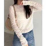 パッチワークレースTシャツ | RANAN | 詳細画像20