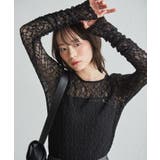 パッチワークレースTシャツ | RANAN | 詳細画像3