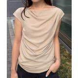 タックドレープフレンチスリーブTシャツ | RANAN | 詳細画像10