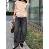 タックドレープフレンチスリーブTシャツ | RANAN | 詳細画像13