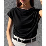 タックドレープフレンチスリーブTシャツ | RANAN | 詳細画像14