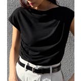 タックドレープフレンチスリーブTシャツ | RANAN | 詳細画像17