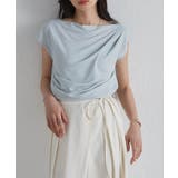 タックドレープフレンチスリーブTシャツ | RANAN | 詳細画像21