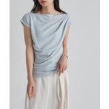 タックドレープフレンチスリーブTシャツ | RANAN | 詳細画像25