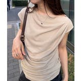 タックドレープフレンチスリーブTシャツ | RANAN | 詳細画像39 