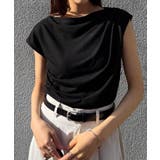 タックドレープフレンチスリーブTシャツ | RANAN | 詳細画像49 