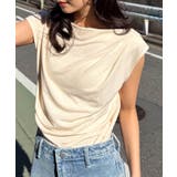 タックドレープフレンチスリーブTシャツ | RANAN | 詳細画像6