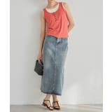 カップ付きレイヤードヘンリーネックタンクトップ | RANAN | 詳細画像28 