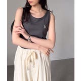 ＜U.S.POLO ASSN.＞カップ付きリブタンクトップ | RANAN | 詳細画像10 
