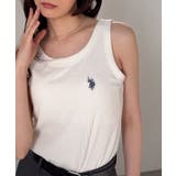 ＜U.S.POLO ASSN.＞カップ付きリブタンクトップ | RANAN | 詳細画像22 
