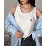＜U.S.POLO ASSN.＞カップ付きリブタンクトップ | RANAN | 詳細画像24 