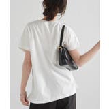 汗シミ防止 カレッジロゴプリントTシャツ | RANAN | 詳細画像25