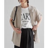 汗シミ防止 カレッジロゴプリントTシャツ | RANAN | 詳細画像26