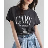 汗シミ防止 カレッジロゴプリントTシャツ | RANAN | 詳細画像3