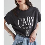 汗シミ防止 カレッジロゴプリントTシャツ | RANAN | 詳細画像7