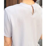 異素材切替ペプラムTシャツ | RANAN | 詳細画像26