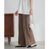 セミワイドプリーツイージーパンツ | RANAN | 詳細画像10