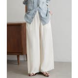 セミワイドプリーツイージーパンツ | RANAN | 詳細画像2