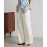 セミワイドプリーツイージーパンツ | RANAN | 詳細画像3