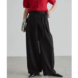 麻調2タックラップリボンパンツ | RANAN | 詳細画像13 