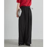 麻調2タックラップリボンパンツ | RANAN | 詳細画像15 