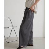 麻調2タックラップリボンパンツ | RANAN | 詳細画像18 