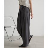 麻調2タックラップリボンパンツ | RANAN | 詳細画像19 