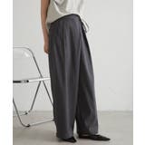 麻調2タックラップリボンパンツ | RANAN | 詳細画像20 