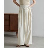 麻調2タックラップリボンパンツ | RANAN | 詳細画像25 