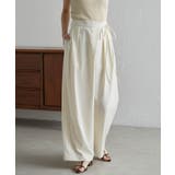 麻調2タックラップリボンパンツ | RANAN | 詳細画像27 