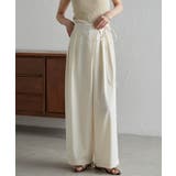 麻調2タックラップリボンパンツ | RANAN | 詳細画像33 