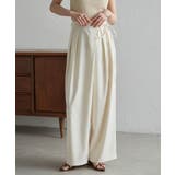 麻調2タックラップリボンパンツ | RANAN | 詳細画像34 