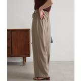 麻調2タックラップリボンパンツ | RANAN | 詳細画像6 