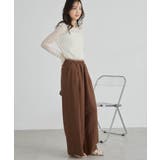 ダブルウエストシアーイージーパンツ | RANAN | 詳細画像23