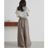 ダブルウエストシアーイージーパンツ | RANAN | 詳細画像32