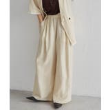 ダブルウエストシアーイージーパンツ | RANAN | 詳細画像37