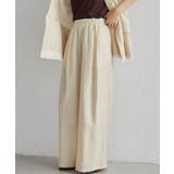 ダブルウエストシアーイージーパンツ | RANAN | 詳細画像38