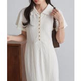 フレアスリーブマーメードポロワンピース | RANAN | 詳細画像1 