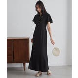 フレアスリーブマーメードポロワンピース | RANAN | 詳細画像12 