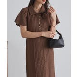 フレアスリーブマーメードポロワンピース | RANAN | 詳細画像19 