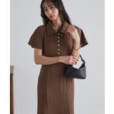 フレアスリーブマーメードポロワンピース | RANAN | 詳細画像24 