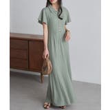 フレアスリーブマーメードポロワンピース | RANAN | 詳細画像25 