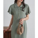 フレアスリーブマーメードポロワンピース | RANAN | 詳細画像26 