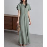 フレアスリーブマーメードポロワンピース | RANAN | 詳細画像28 