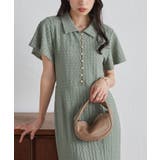 フレアスリーブマーメードポロワンピース | RANAN | 詳細画像30 