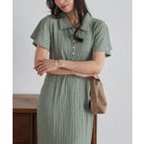 フレアスリーブマーメードポロワンピース | RANAN | 詳細画像31 