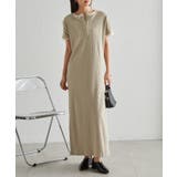 レイヤードヘンリーネックリブワンピース | RANAN | 詳細画像12