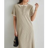 レイヤードヘンリーネックリブワンピース | RANAN | 詳細画像14