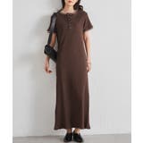 レイヤードヘンリーネックリブワンピース | RANAN | 詳細画像18