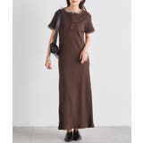 レイヤードヘンリーネックリブワンピース | RANAN | 詳細画像21